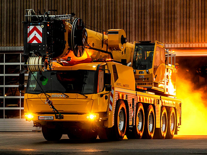 Manitowoc Grove GMK5150XL joins Kranverleih Wilhelm’s fleet